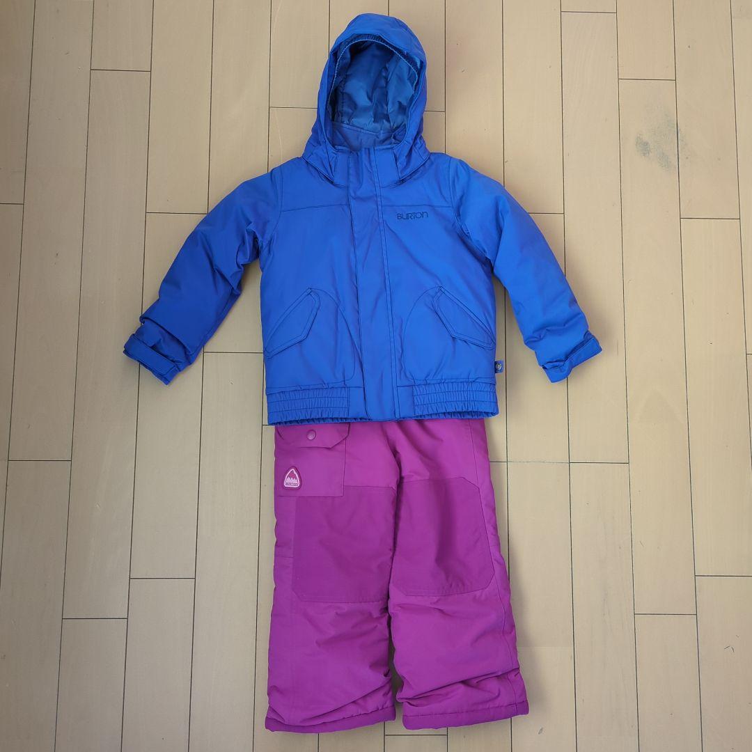 BURTON スノーボードウェア 上下セット　サイズ4T