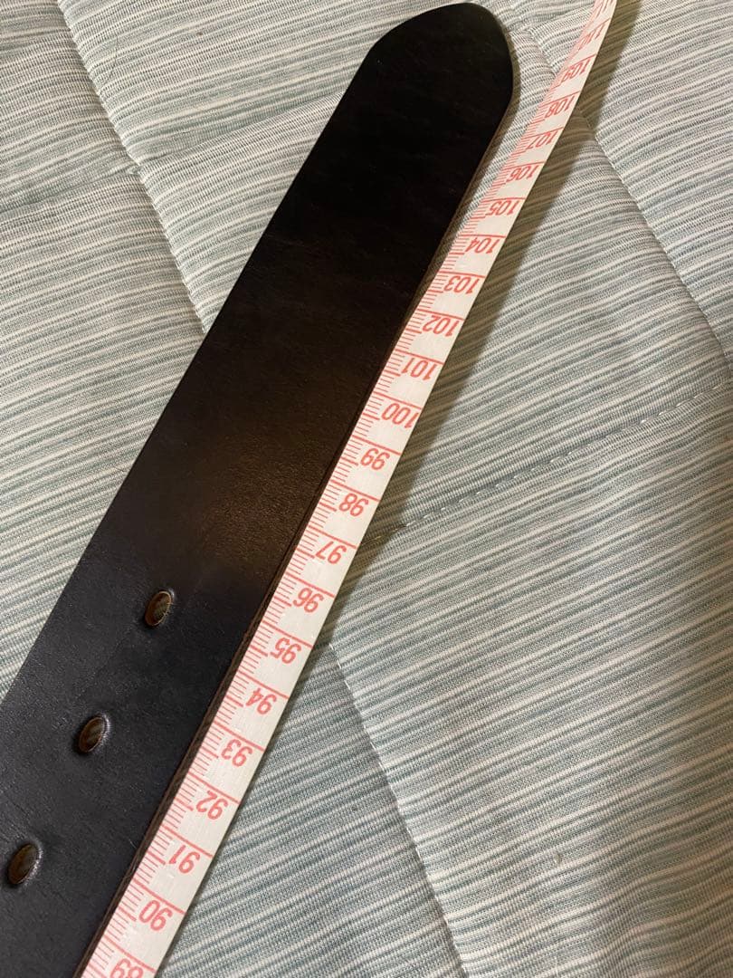 Hender Scheme レザーベルト ブラック/ブラウン