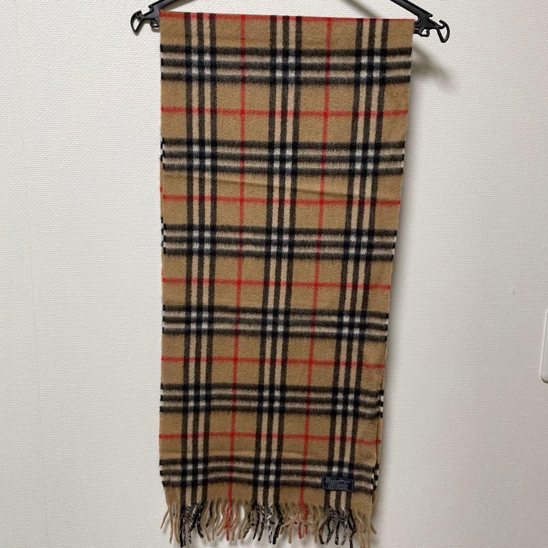 Burberry マフラー カシミヤ製