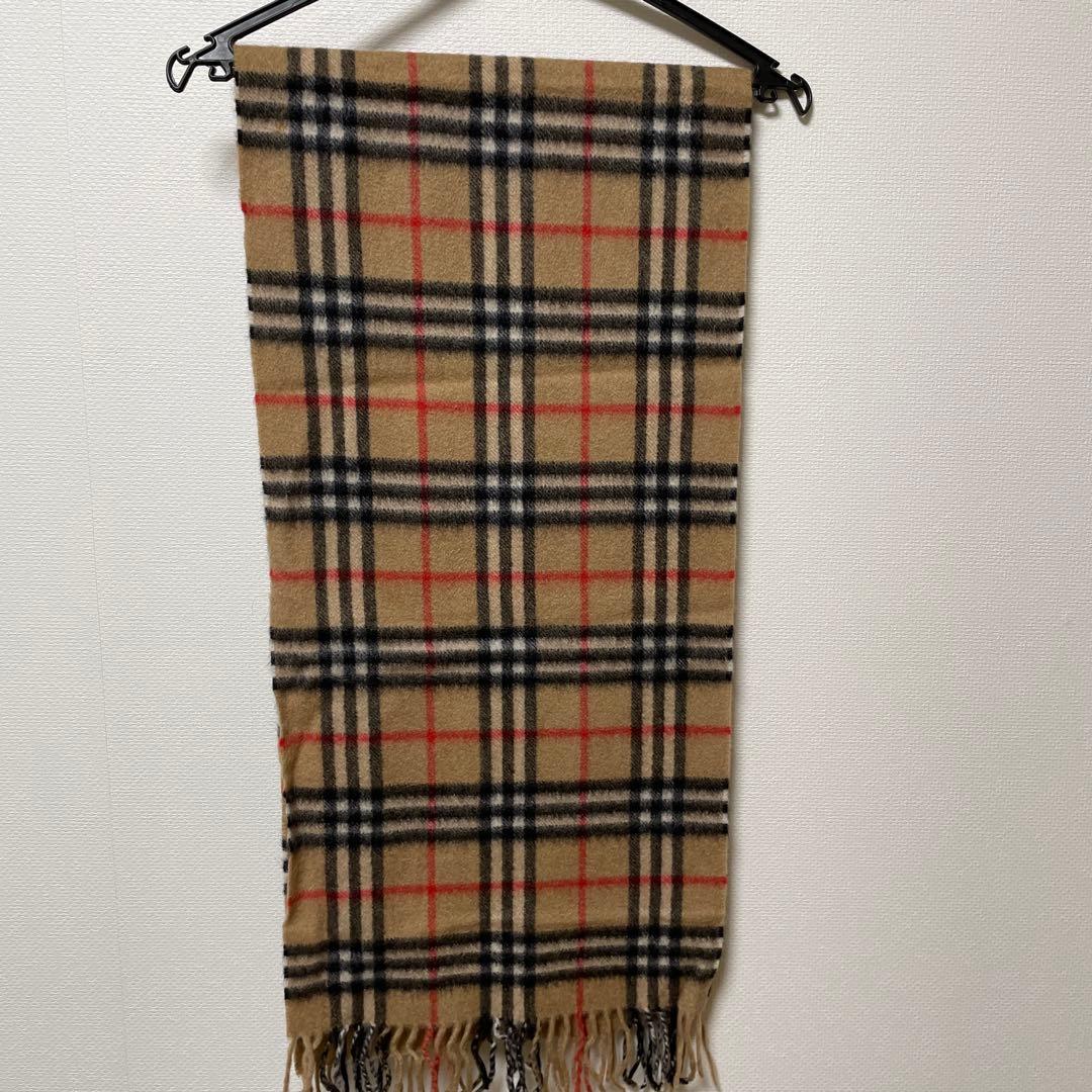 Burberry マフラー カシミヤ製