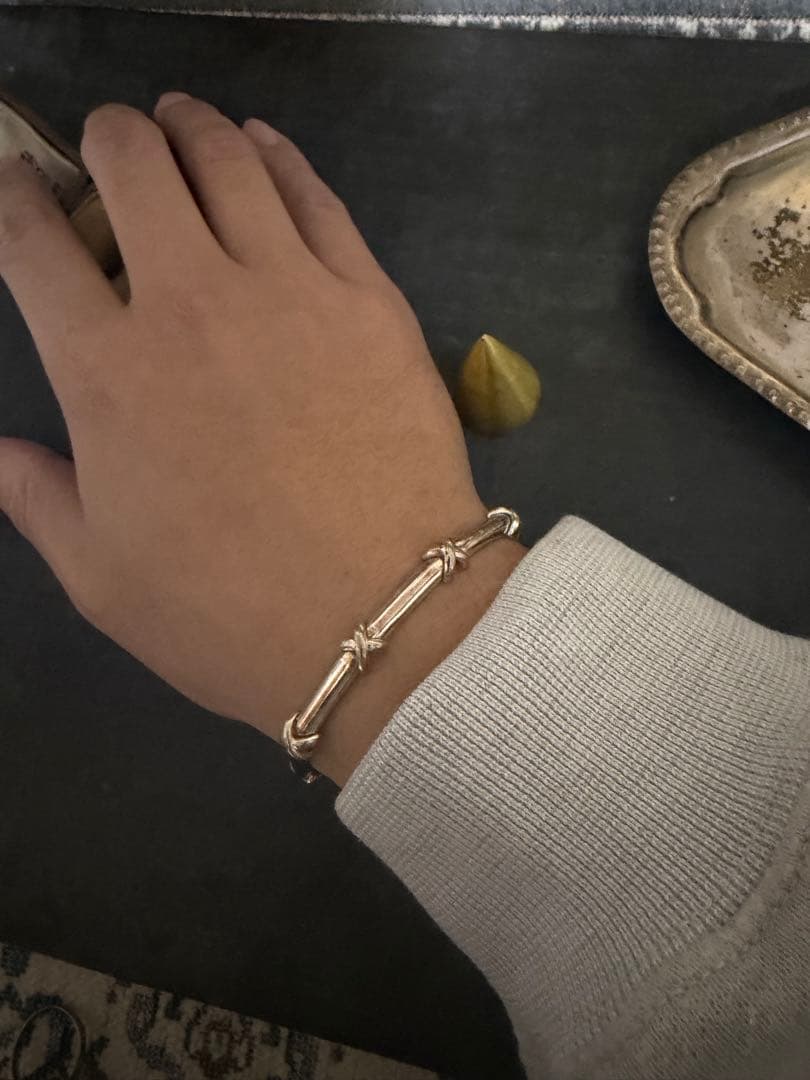 希少　ヴィンテージ　ブレスレット　アンティーク　アメリカ　ユーロ　シルバー