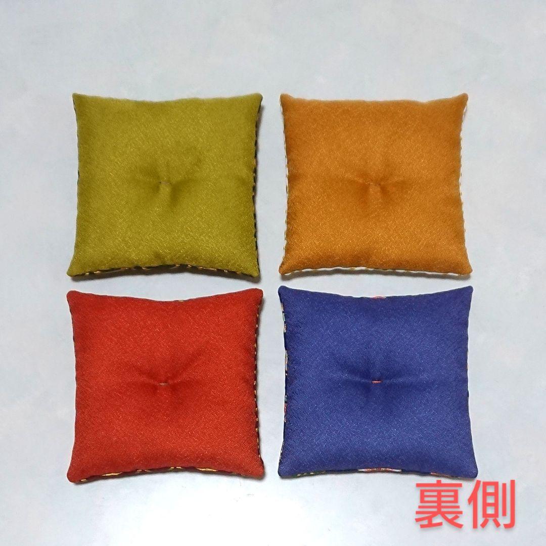 ミニ座布団 置物用 青海波 オーダーページ ハンドメイド ミニチュア