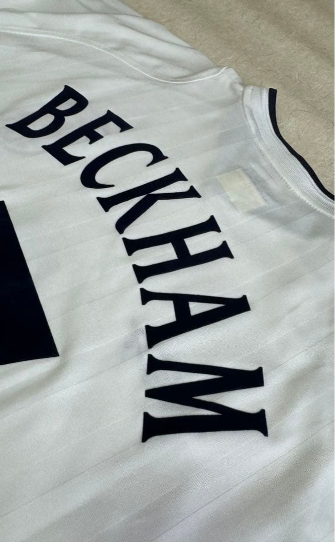 アンブロ　イングランド代表　ベッカム　長袖　ユニフォーム　7