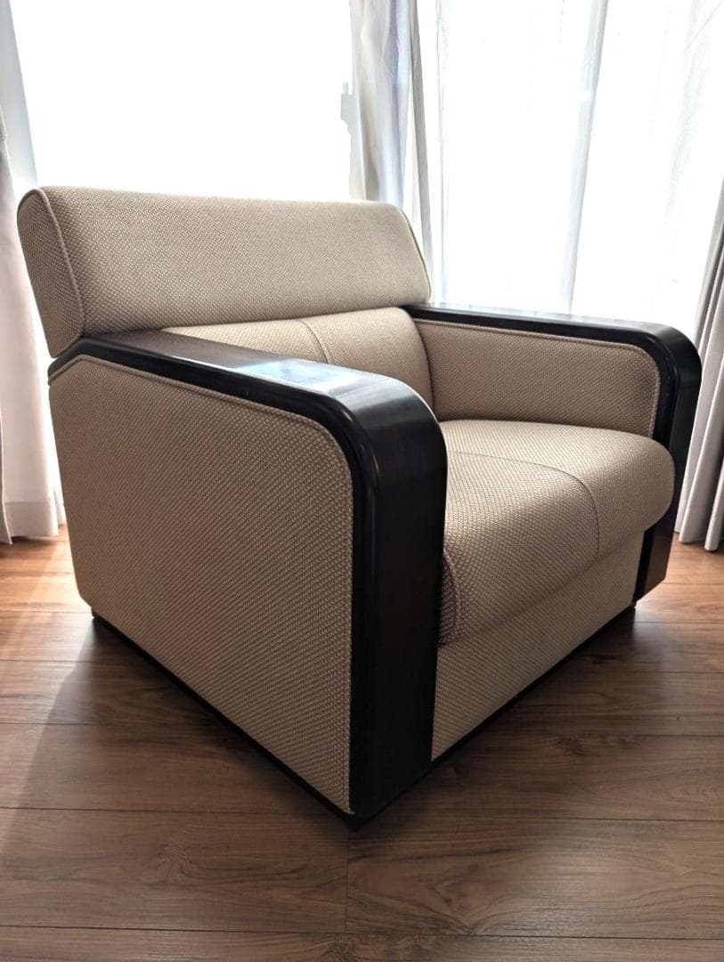 【高級家具】天童木工　イージーチェア　1人掛け　アームチェア