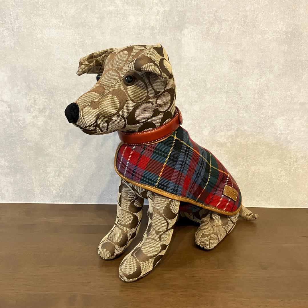 COACH コーチ クリスマスホリデー ペット 犬 ぬいぐるみ ドッグウェア付き