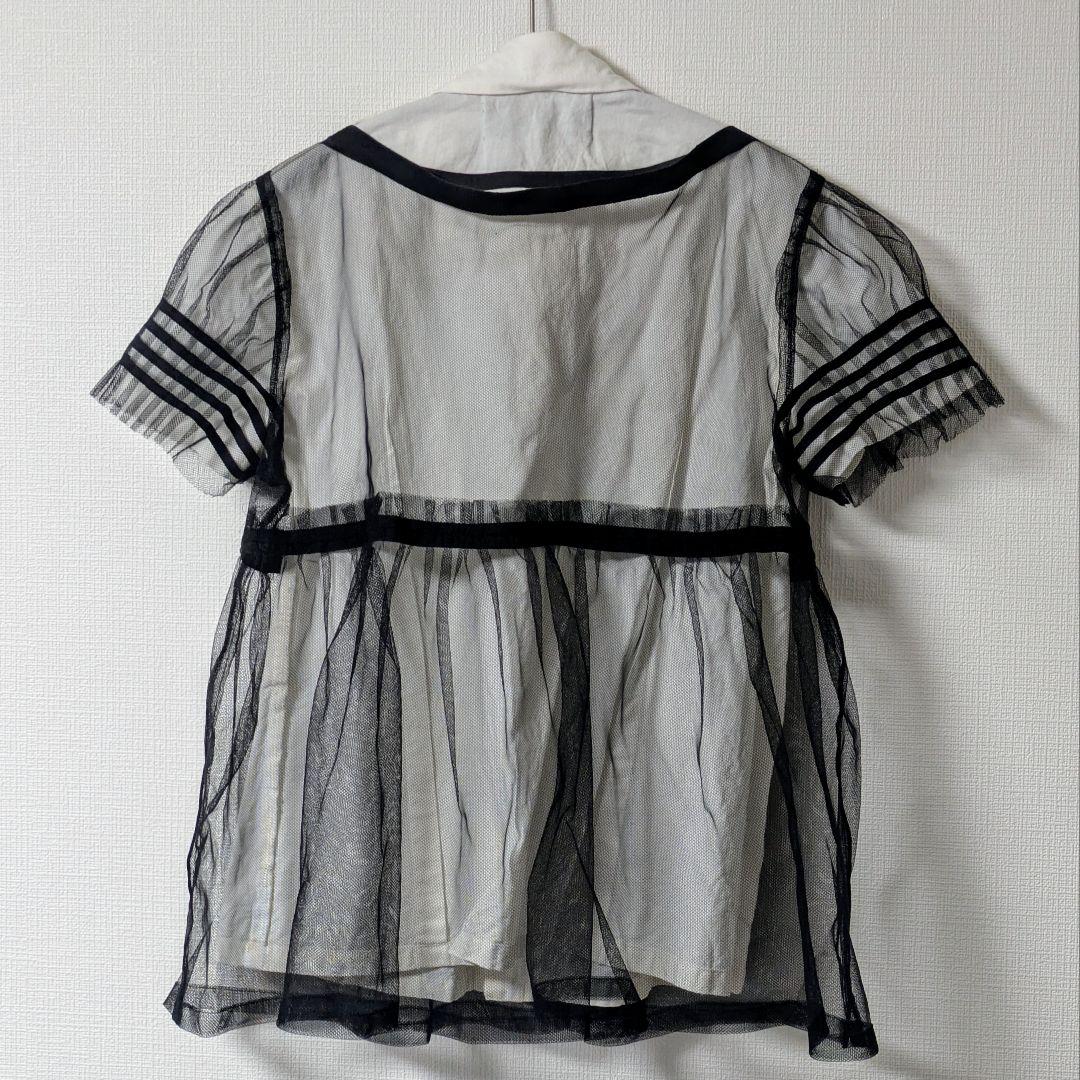 tricot COMME des GARCONS チュールブラウス トリコ