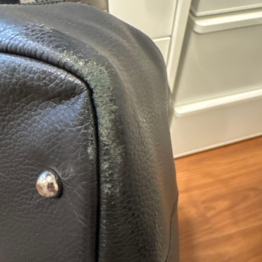 バーニーズニューヨーク　レザー ブラック トートバッグ