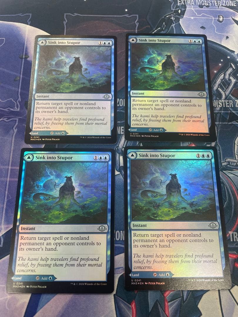 朦朧への没入　Sink into Stupor 4枚セット　foil