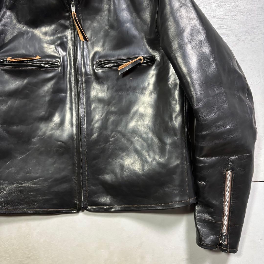 GARUDA leather レザージャケット　ホースハイド　馬革　42 XL