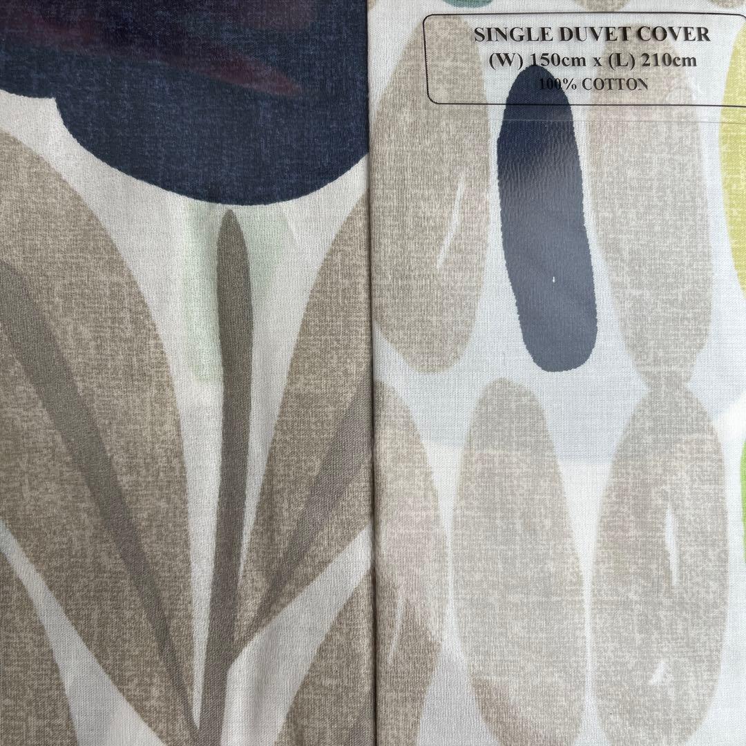 新品　未開封　ローラアシュレイ　掛け布団カバー　シングル　花柄　ドット　セレナ