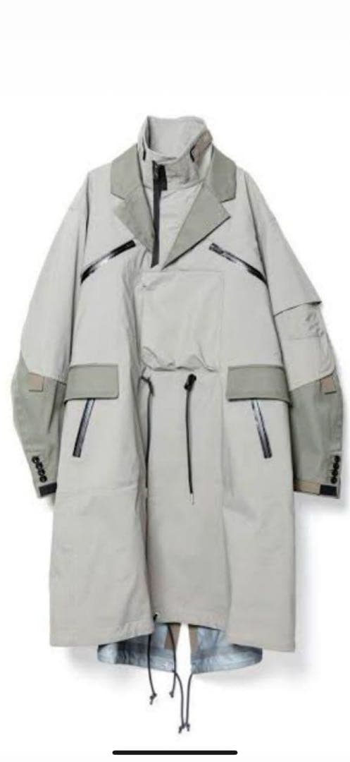 sacai &アクロニウム　コラボトレンチコート