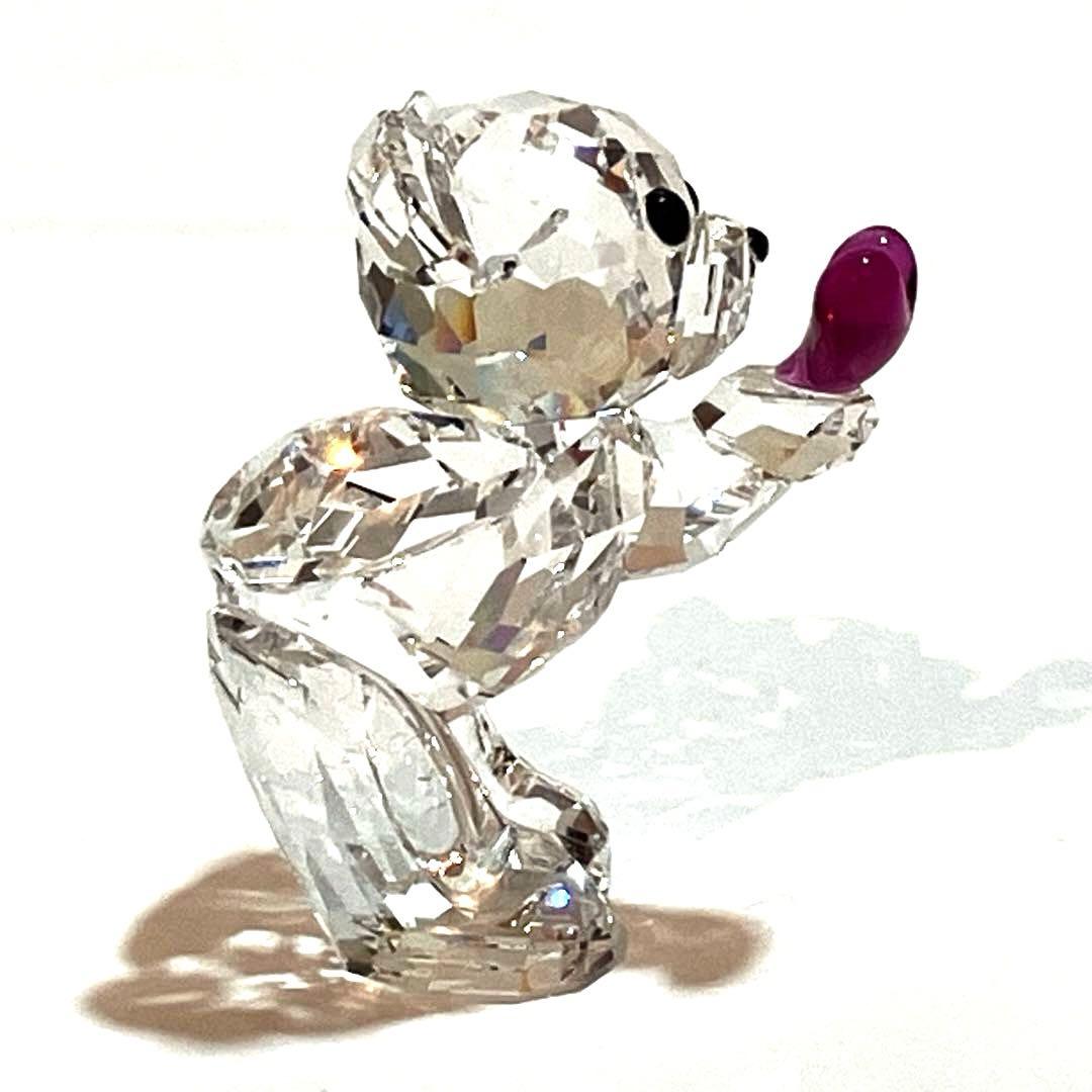 スワロフスキー　クリスタル　クリスベア　クマ　投げキッス　1016623 箱付き