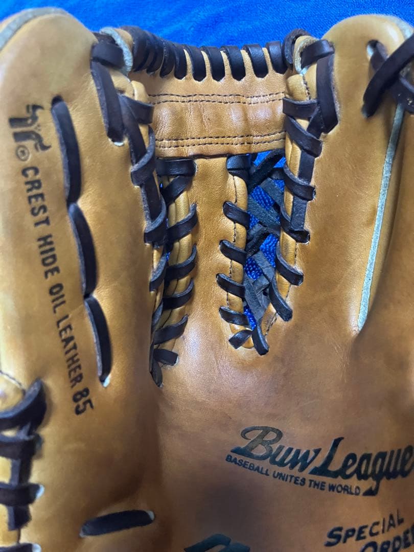 MIZUNO ビューリーグ　オーダー　内野用　刺繍あり　信義