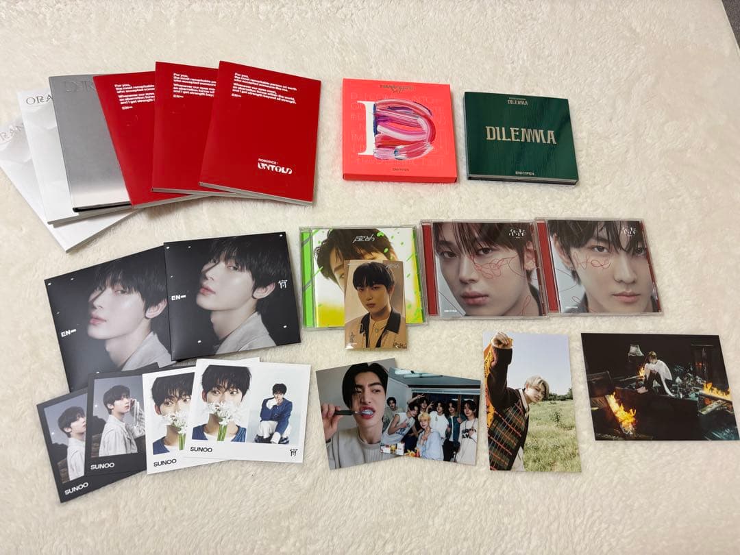 ENHYPEN 歴代アルバム まとめ売り 公式トレカ35枚おまけ付き 正規品