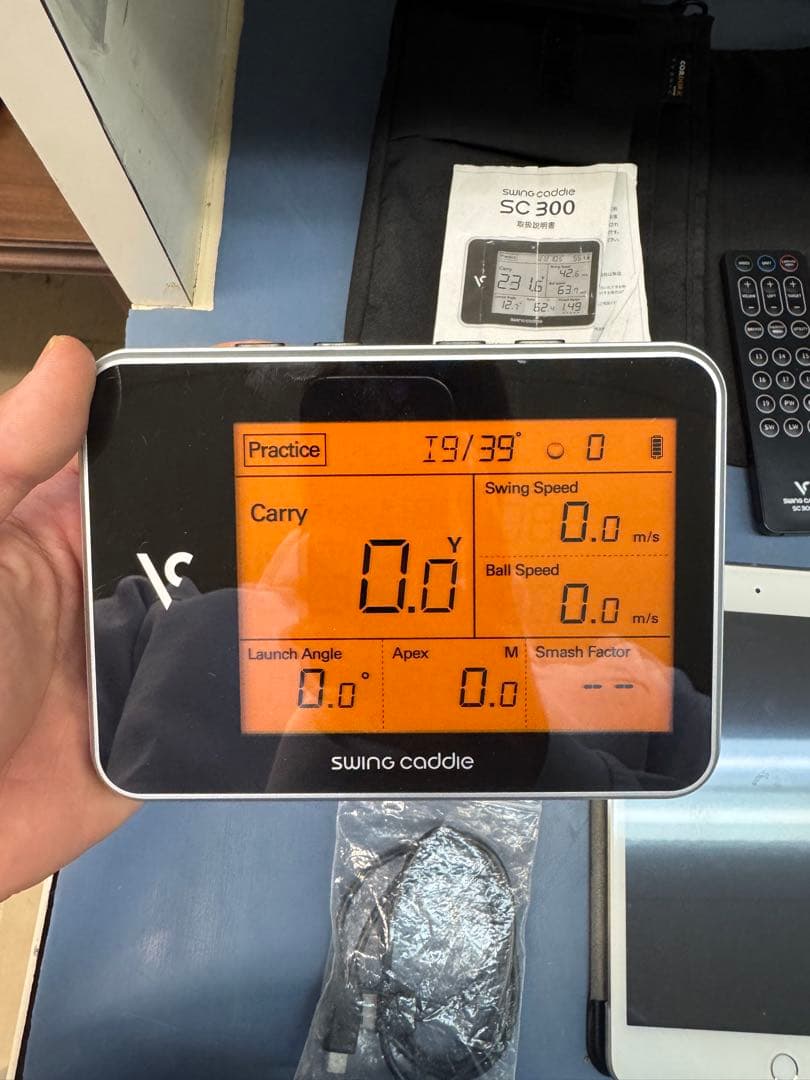 弾道測定器　SC300 iPad スイングキャディ　付属品有り