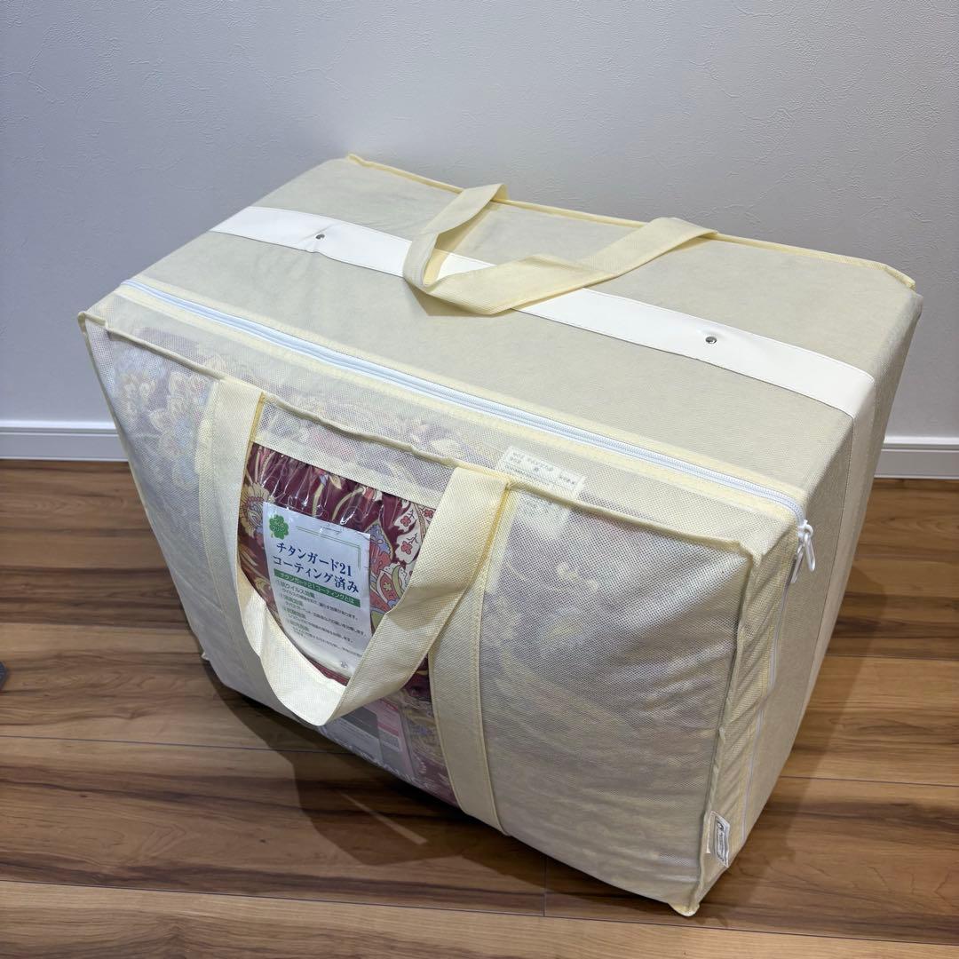 [新品 未使用 美品]羽毛掛け布団 シングル マザーグース　値引き中‼︎