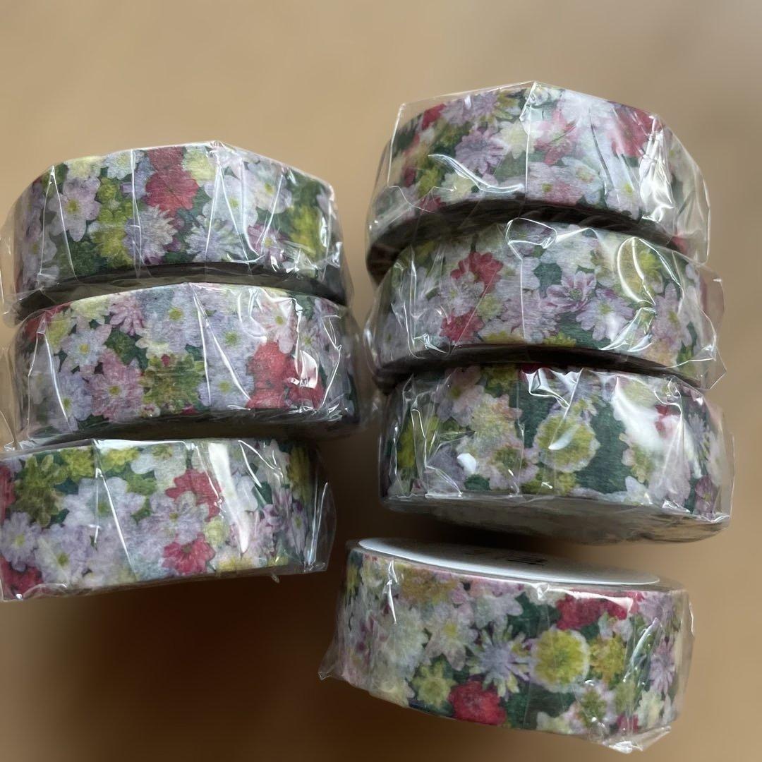 非売品　レア　カモ井加工紙　マスキングテープ　雪割草　factory tour