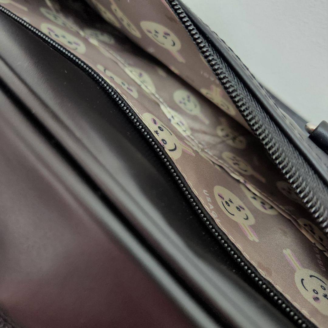 ちいかわ うさぎ スクールバッグ ボストンバッグ 黒