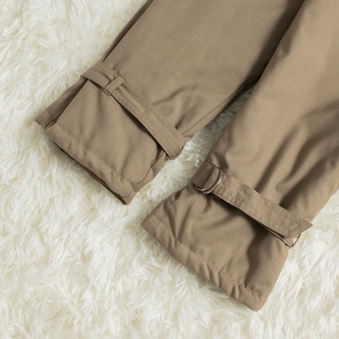 CLANE クラネ リバーシブルミリタリーロングコート 安達祐実着用 ベージュ