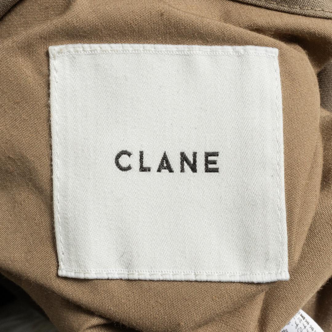 CLANE クラネ リバーシブルミリタリーロングコート 安達祐実着用 ベージュ