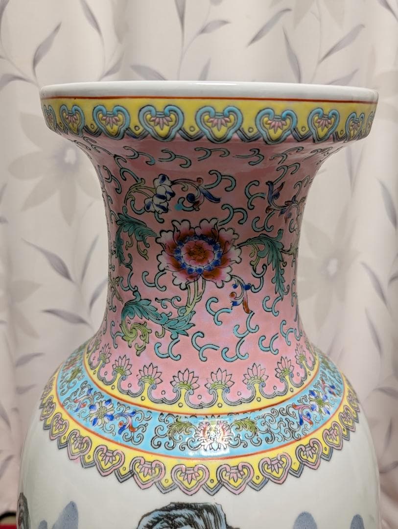 景徳鎮　大壺　花瓶　高さ60cm