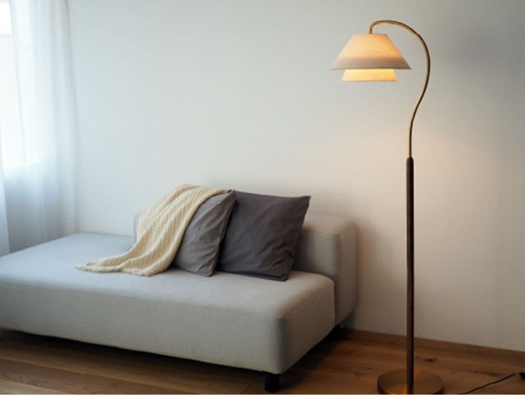 【白熱灯付き】フロアライト Nelke ネルケ　インターフォルム 1灯