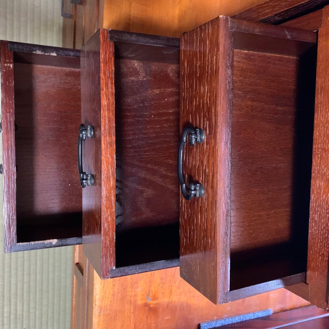 文机 片袖机 折りたたみ文机 レトロ家具 時代家具