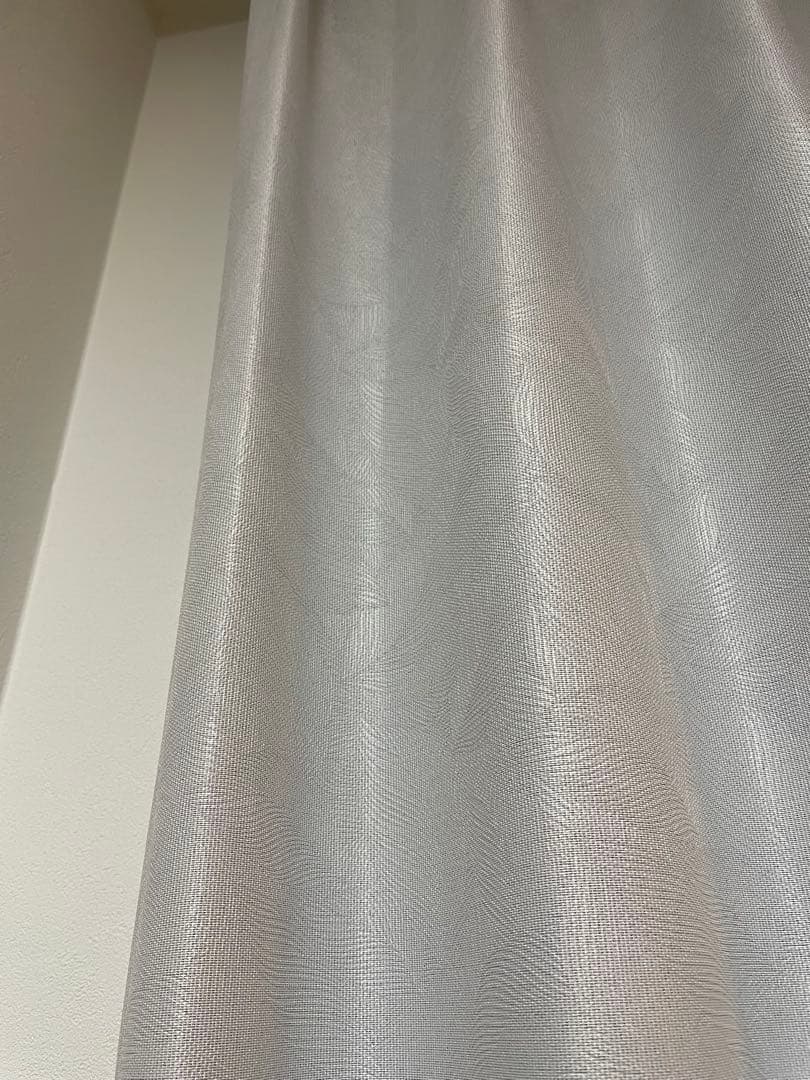 KEYUCAカーテン 腰窓 W2700×H1710 ドレープ＆レース 形状記憶