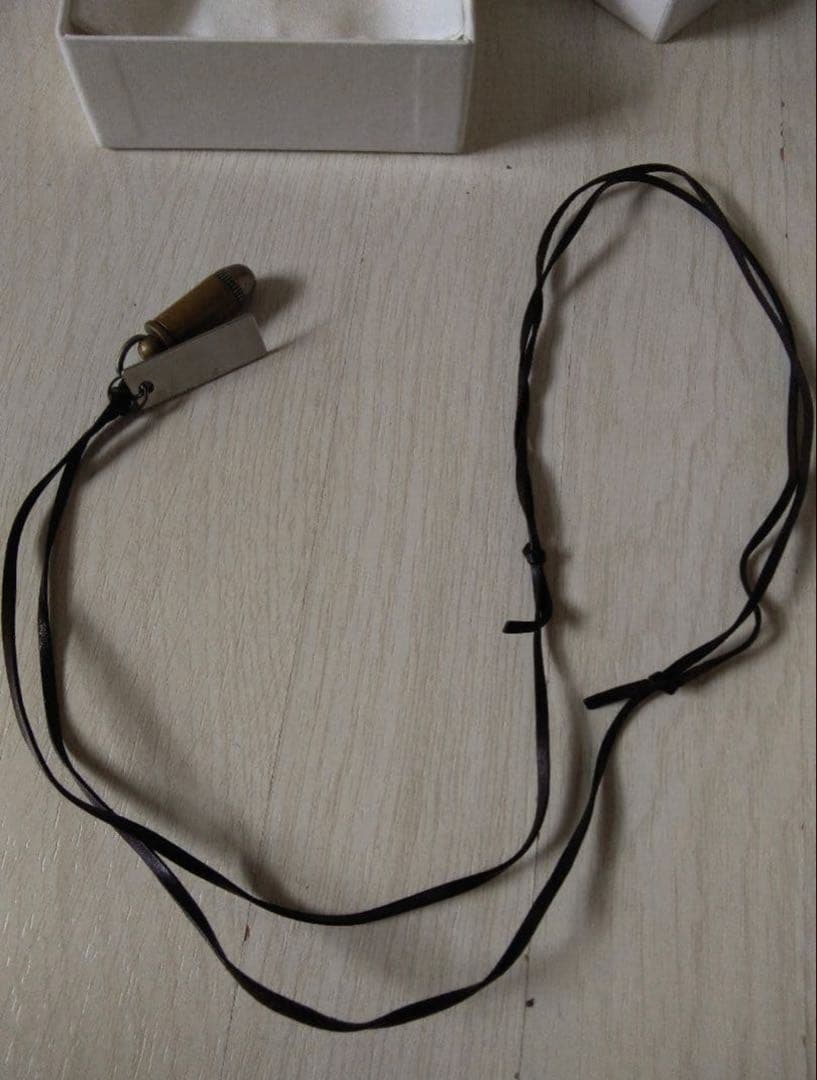 名作 04AW マルタン マルジェラ アーティザナル ⓪ ⑩ 弾丸 ネックレス