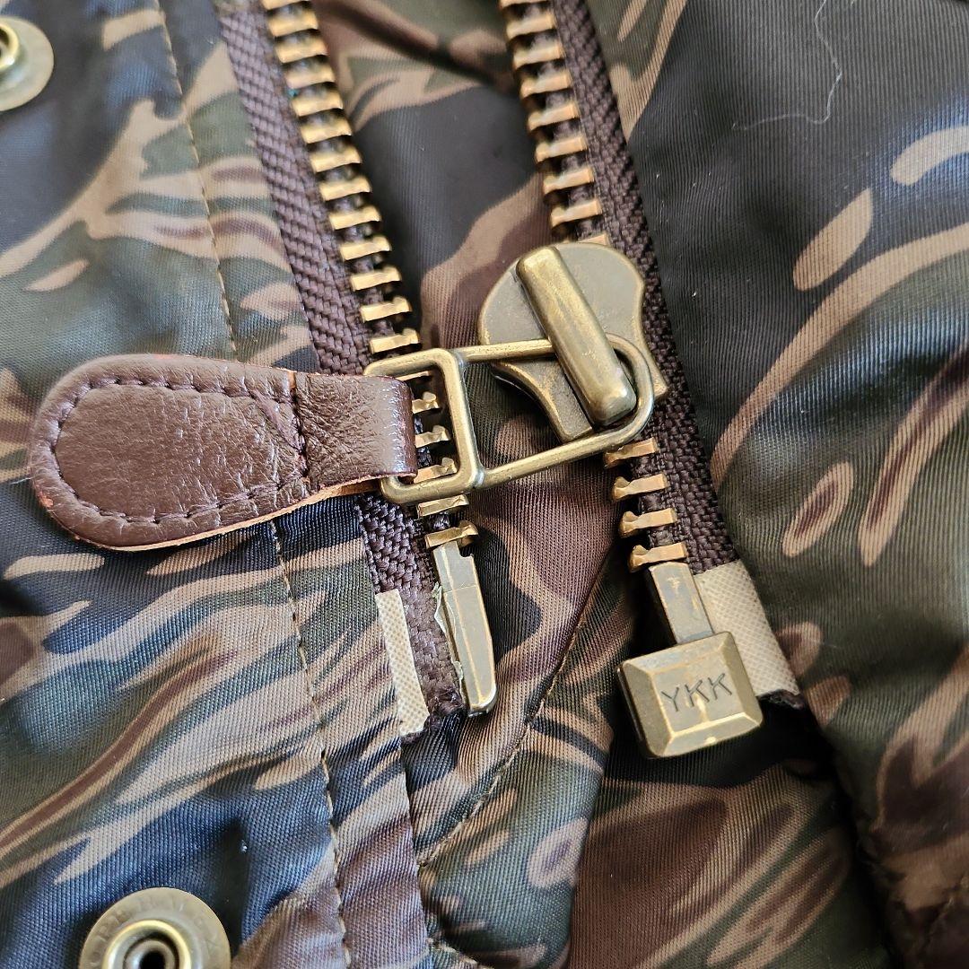 ヒステリックグラマー ミリタリージャケット　タイガーカモ　プリマロフト N-3B