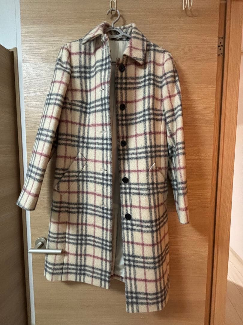 バーバリー　チェックコート　サンプル品