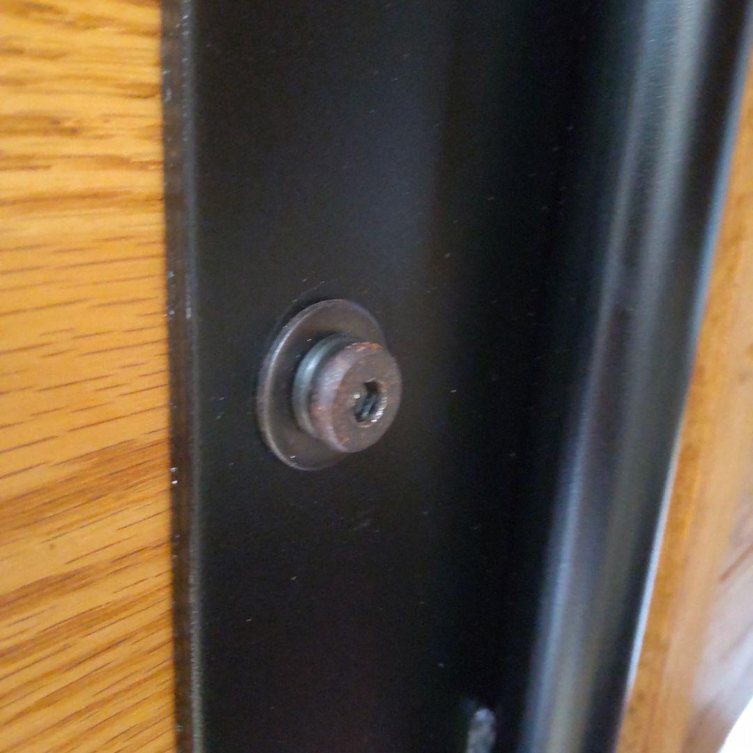 モモナチュラル momonatural ダイニングテーブル 棚あり アイアン脚