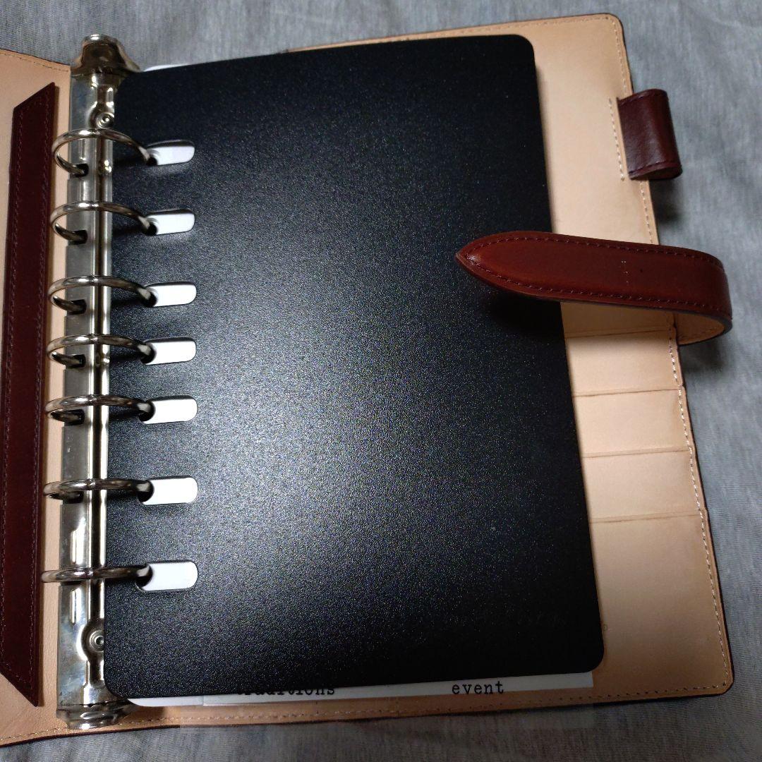 フランクリンプランナー　クラシックサイズ　システム手帳　ブラウン