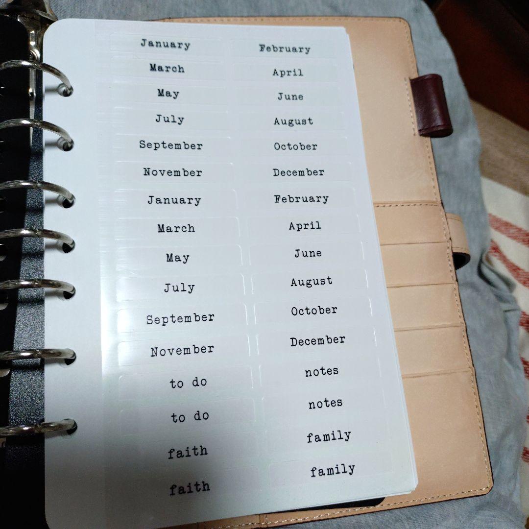 フランクリンプランナー　クラシックサイズ　システム手帳　ブラウン