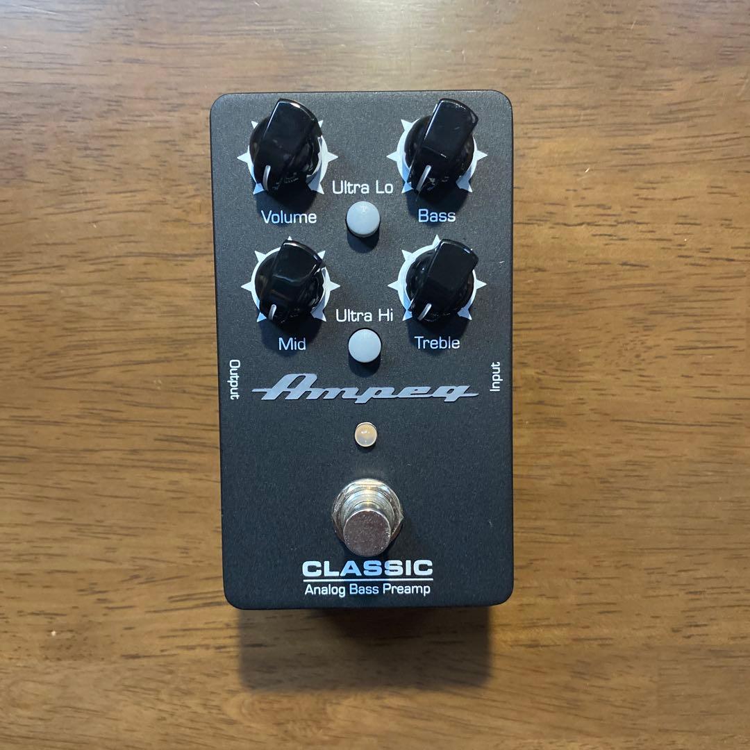 ベース Ampeg Classic Analog Bass Preamp