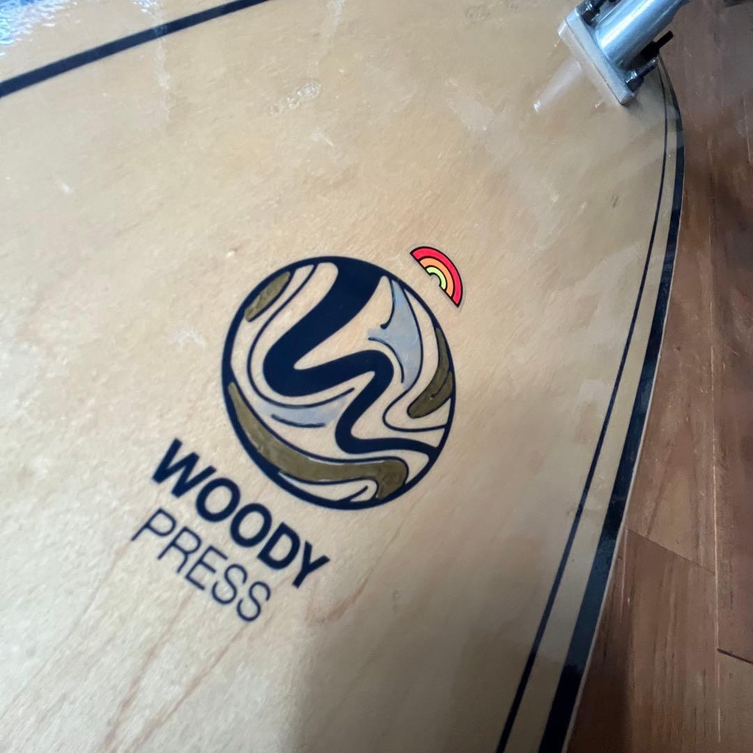 年末最終❤️WOODY PRESSスケートボード コンプリートサーフスケート