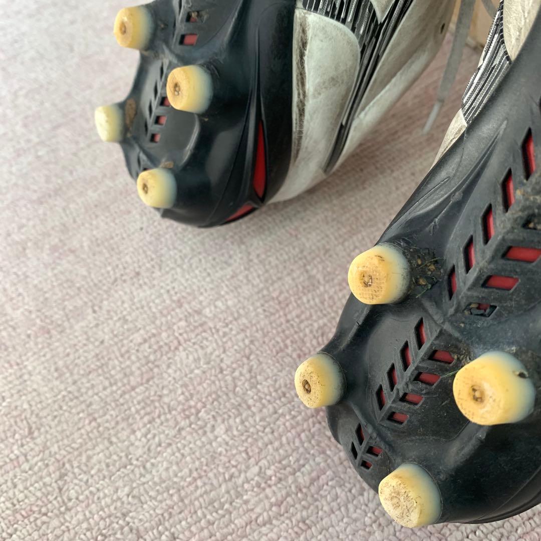 モレリアネオ4 サッカーシューズ・スパイク 27.0cm ホワイト/レッド