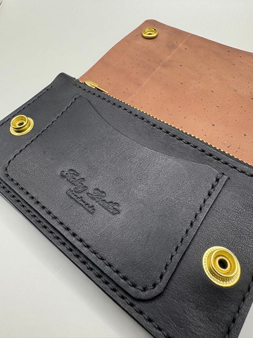 ミドルタイプトラッカーウォレット　ホースバット(GUIDI社)