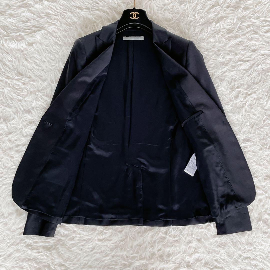 希少✨【セオリーリュクス】テーラードジャケットパンツスーツセットアップ ネイビー