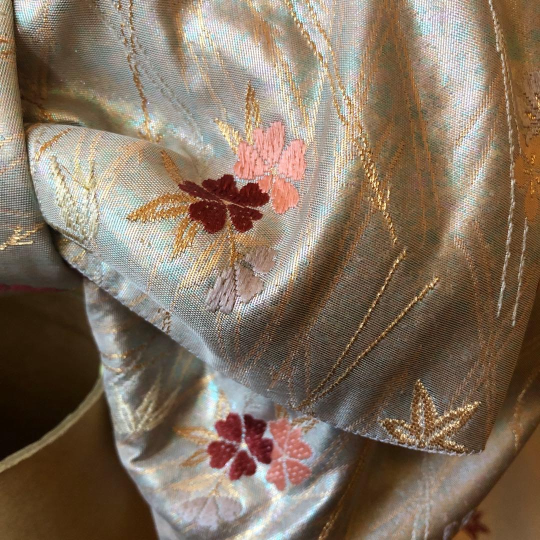 お値下げしました❣️正絹簡単付け帯❣️七五三、大人もご使用可です❣️