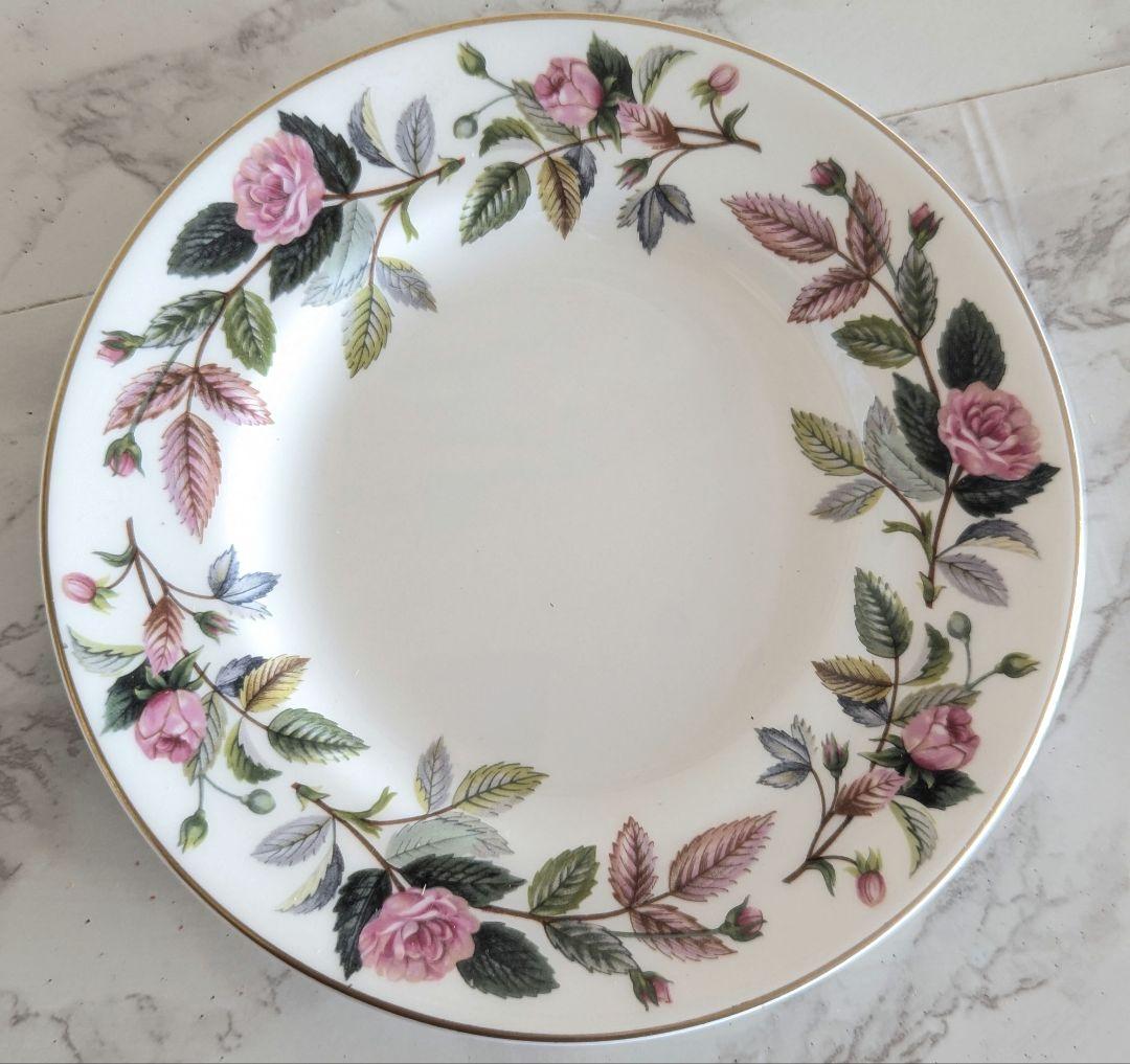 【黒壺新品未使用】 ハザウェイローズ　サイドプレート 6枚セット