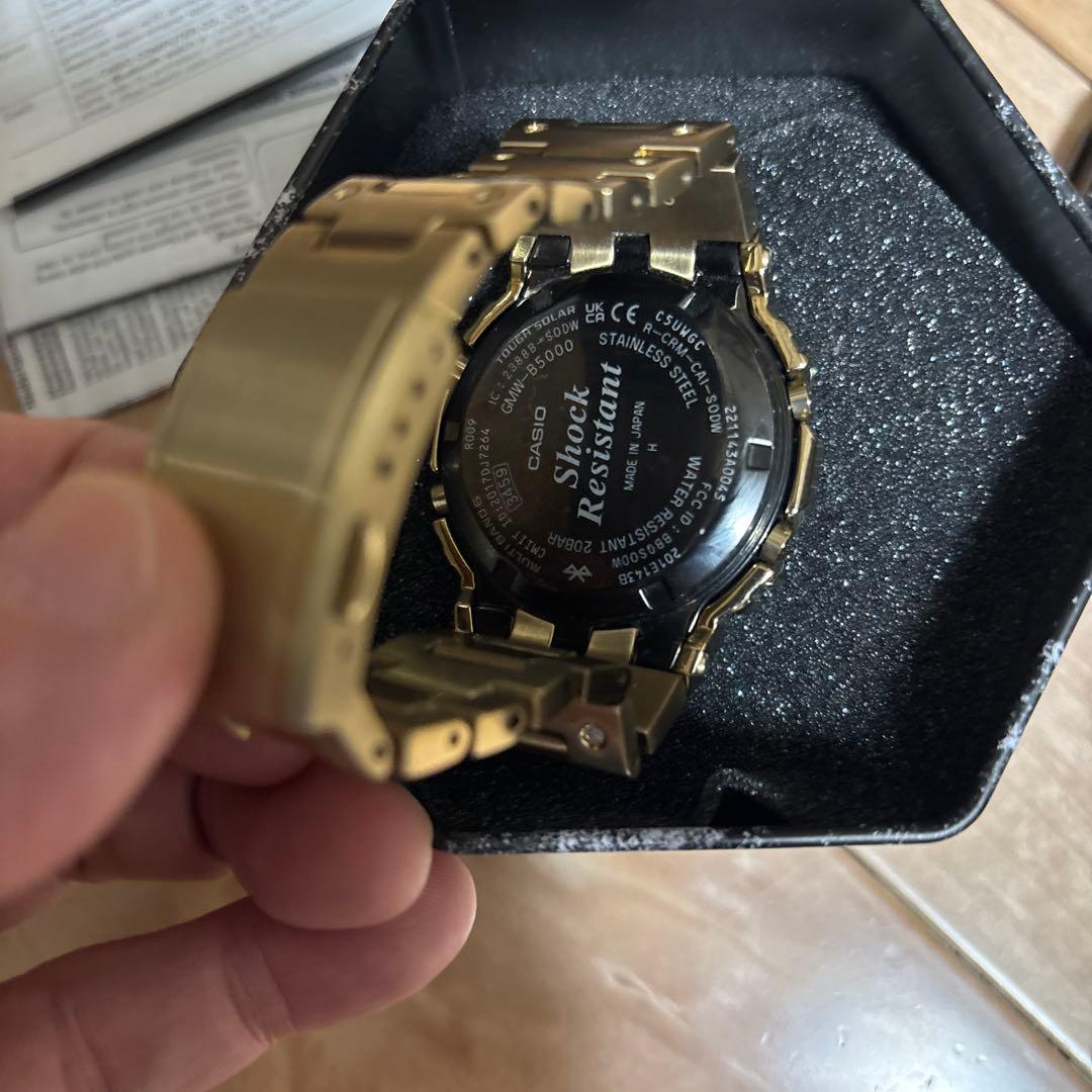 G-SHOCK GM-B5000GD-9ER ゴールド腕時計