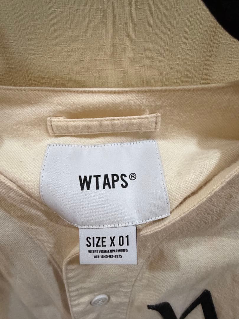WTAPS 22AW ベースボールシャツ size1222TQDT-SHM05