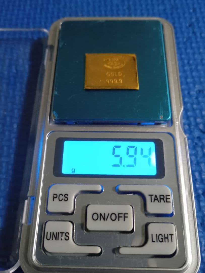 金ゴールド製品 999.9 5.94g　アクセサリー・指輪・イヤリング等素材に