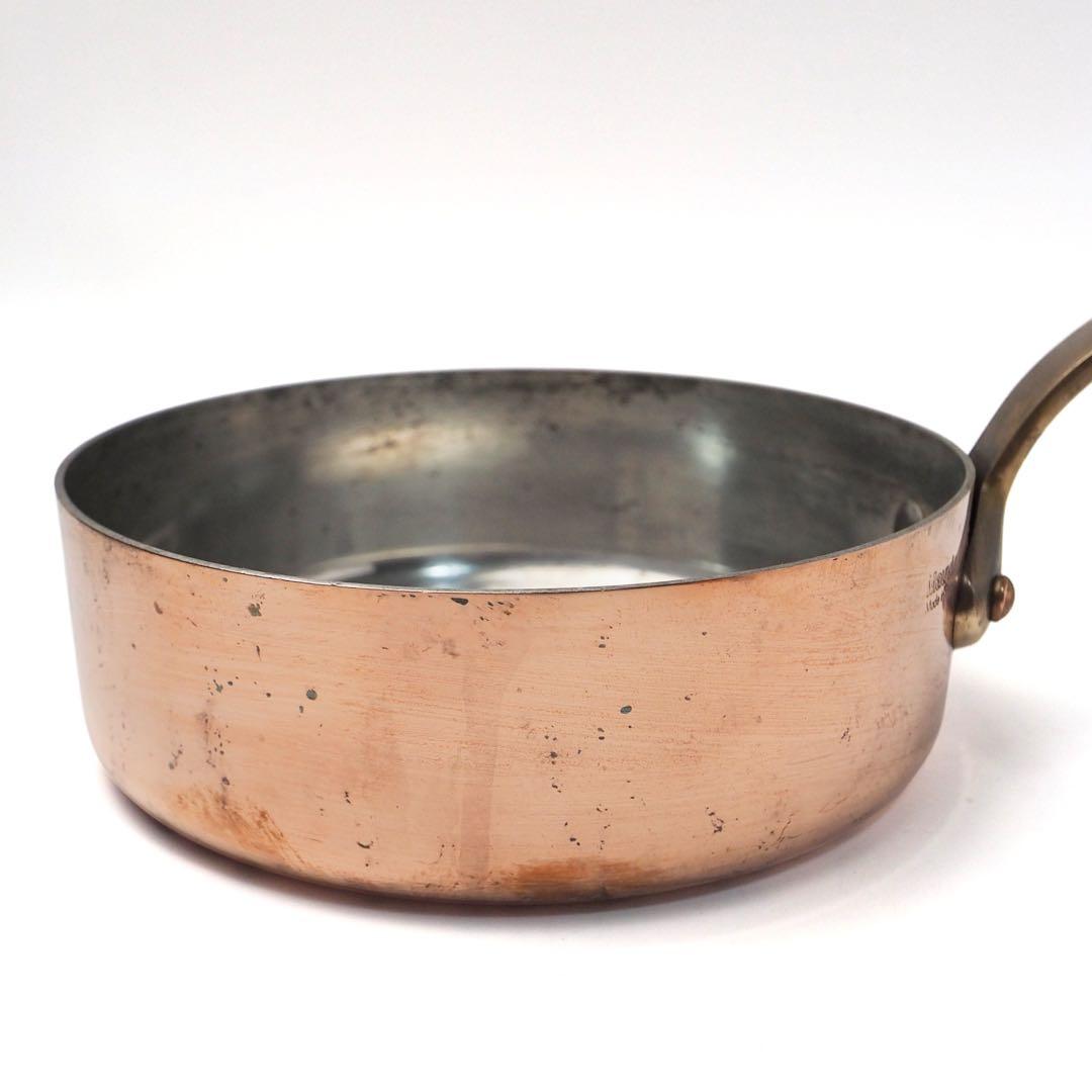 フランス製 Mauviel ムヴィエール ソースパン　フライパン ミニパン 銅製