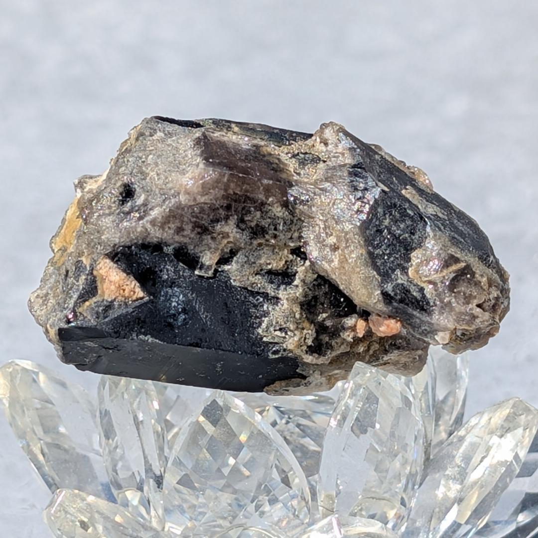 一点物 ドリーム モリオン 原石 山東省産 黒水晶 58g お守り天然石 ギフト