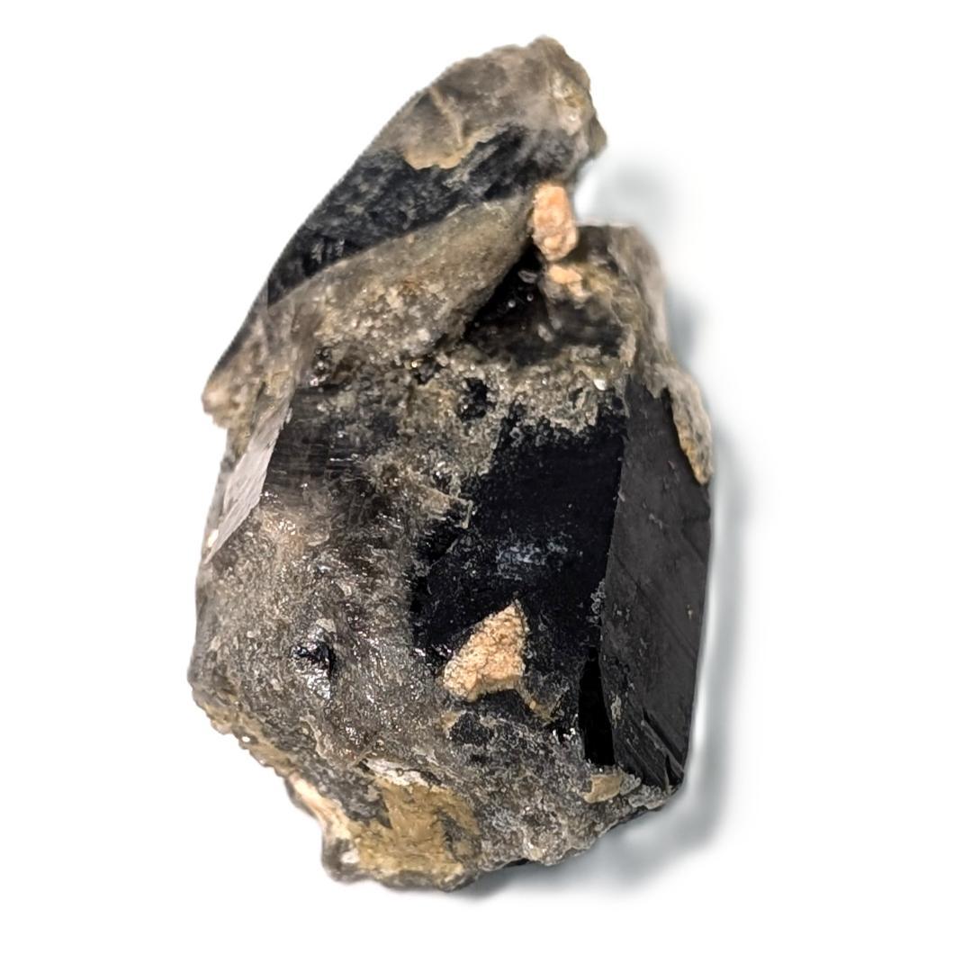 一点物 ドリーム モリオン 原石 山東省産 黒水晶 58g お守り天然石 ギフト