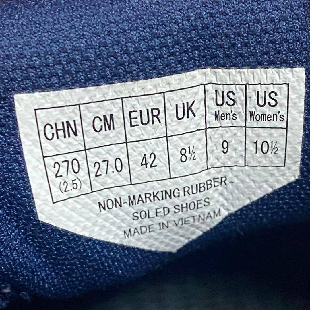 YONEX ヨネックス　27cm テニスシューズ フュージョンレブ5 ネイビー