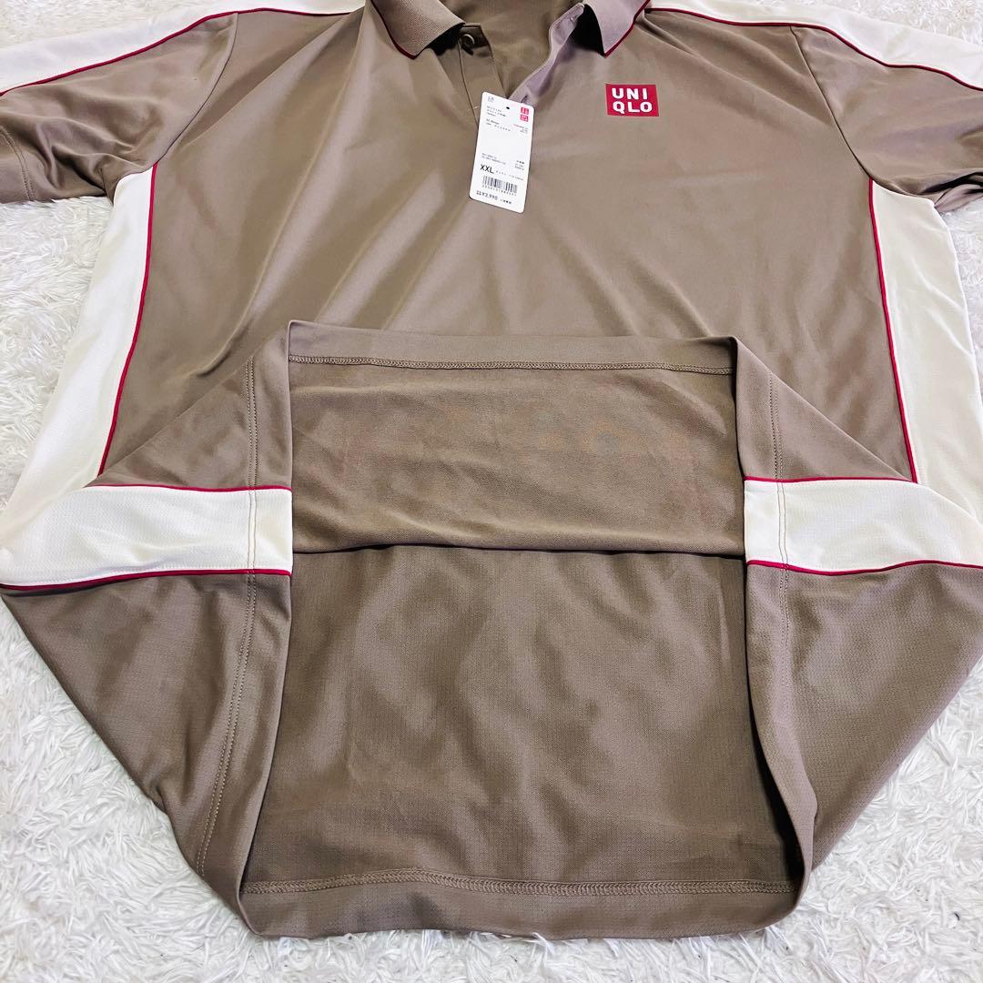 新品 未使用 UNIQLO ユニクロ テニスウェア シャツ フェデラー 錦織圭