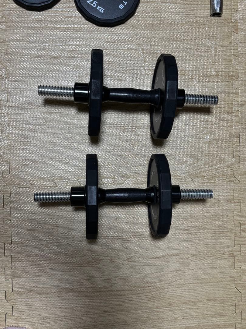 ダンベル 可変式 40kg 送料込み